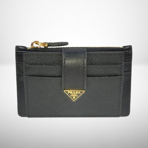 Prada Other - Prada Saffiano and Smooth Leather Card Holder